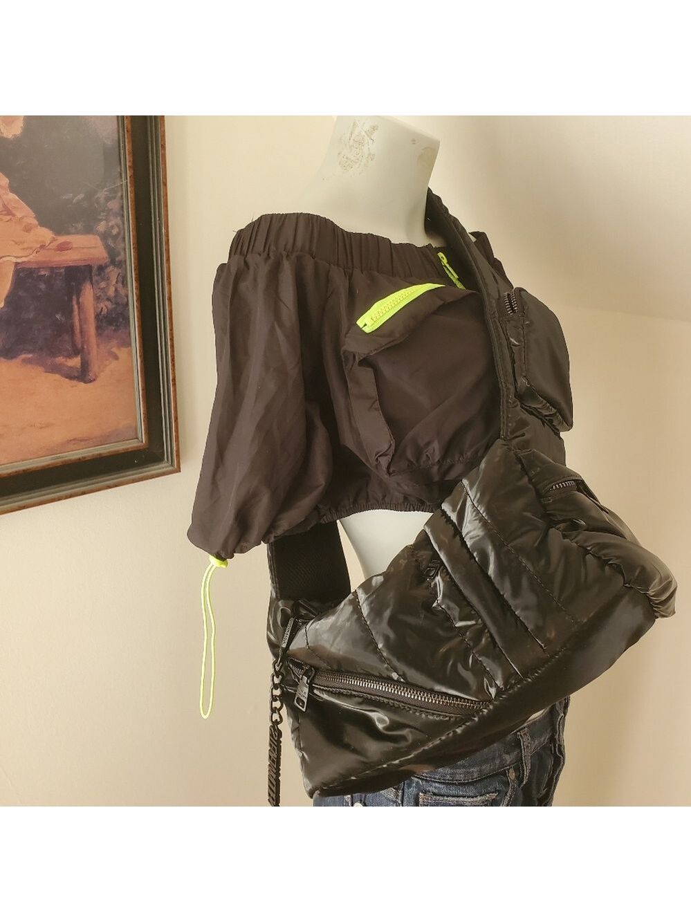 SM Puffer Crossbody Bag